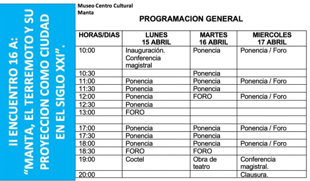 programa general