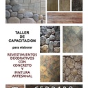 REVESTIMIENTOS DECORATIVOS CON CONCRETO Y PINTURA ARTESANAL