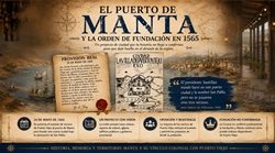 El Puerto de Manta y la Orden de Fundación en 1565